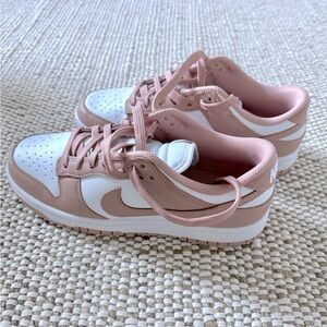 BRAND NEW Nike Dunk Low Sneakers in Rose Pink - Size 8.5